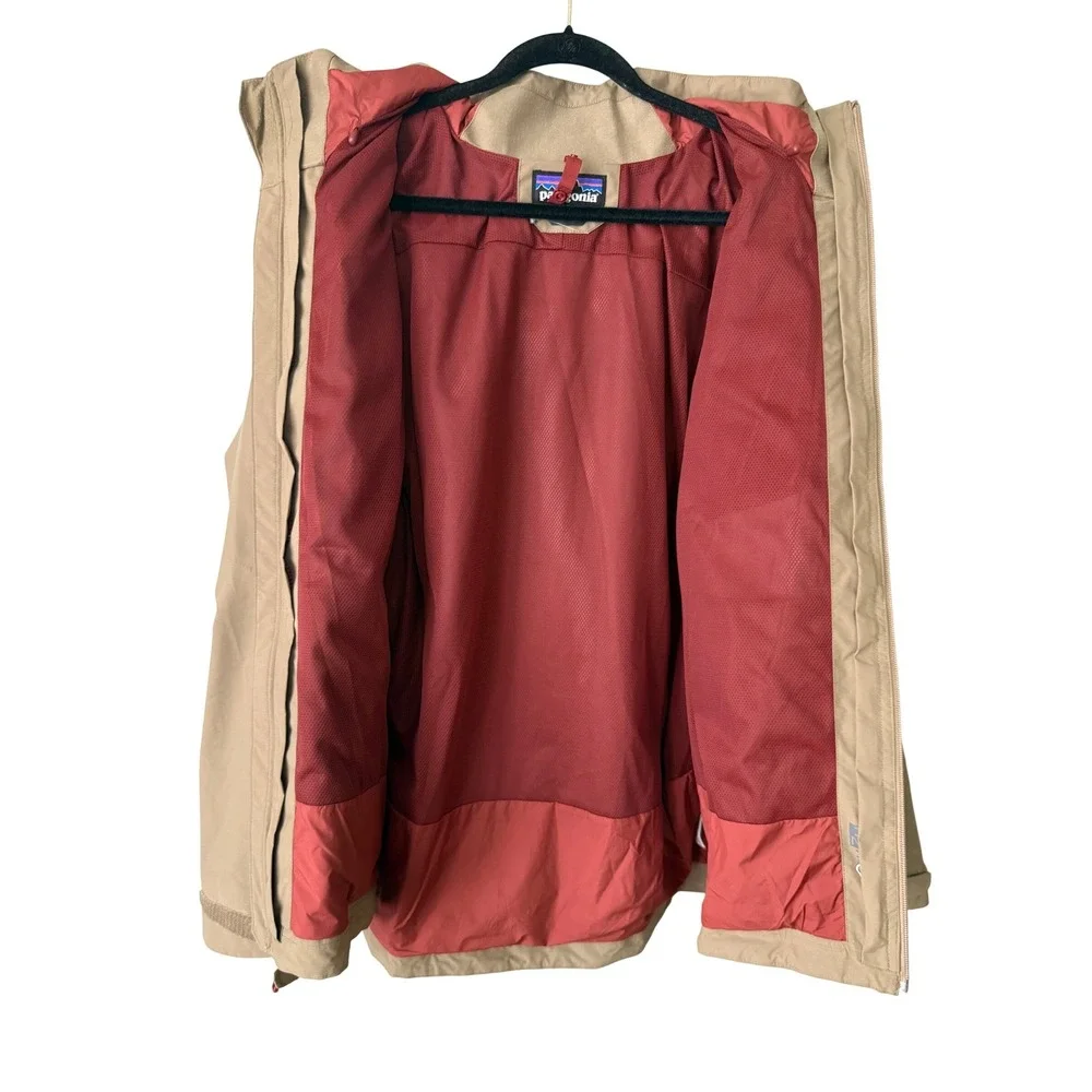 Patagonia Men's Large Windsweep Jacket shell Tan Size L